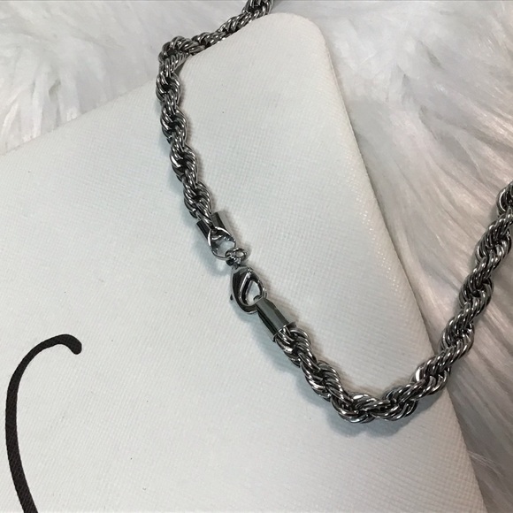 Stainless Steel Rope Chain - Picture 4 of 6